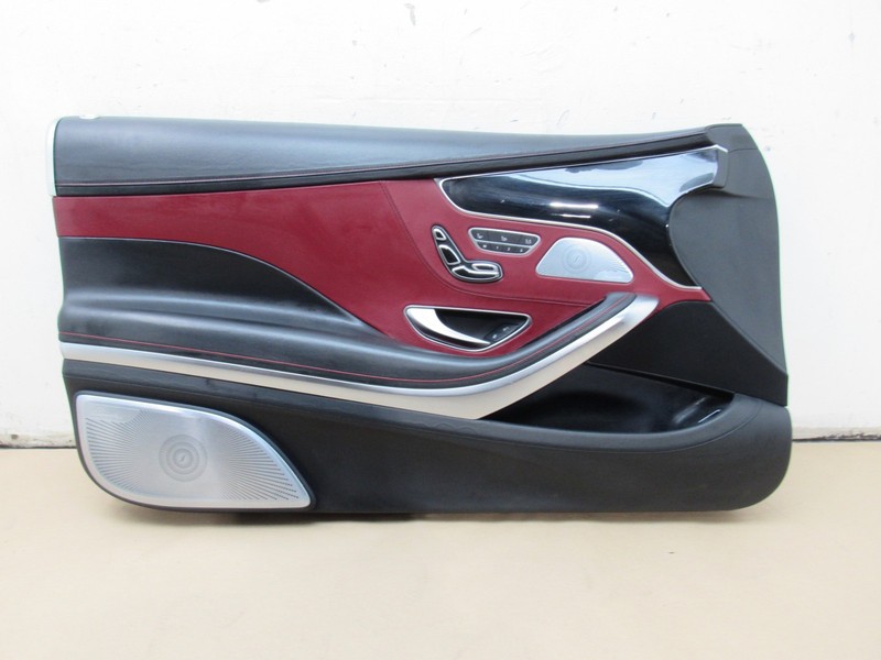 Mercedes S550 C217 2015 Front Left Driver Door Panel Cover Trim 14-17 *