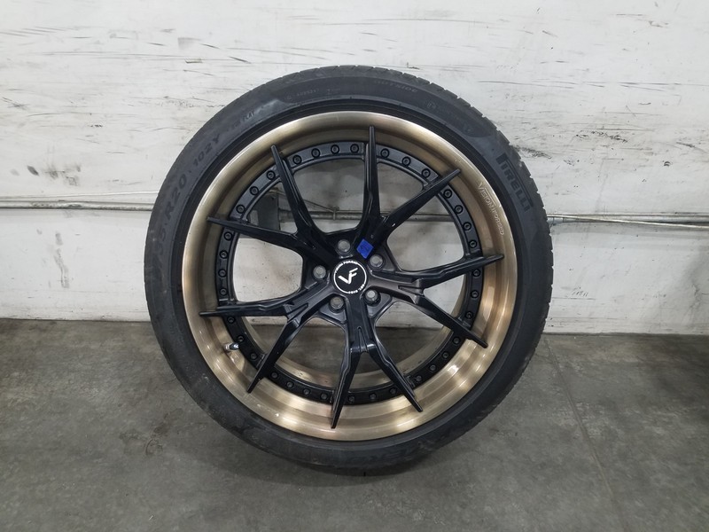 2019 BMW M5 Comp F90 20" Vision Forged Front Wheel / Tire #2 - *#8437 KK2