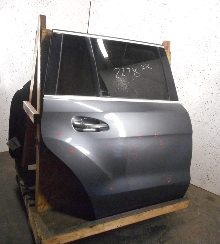 13-15 Mercedes-Benz GL450 Rear Door Assembly Passenger Right OEM 755 *SEE NOTES*