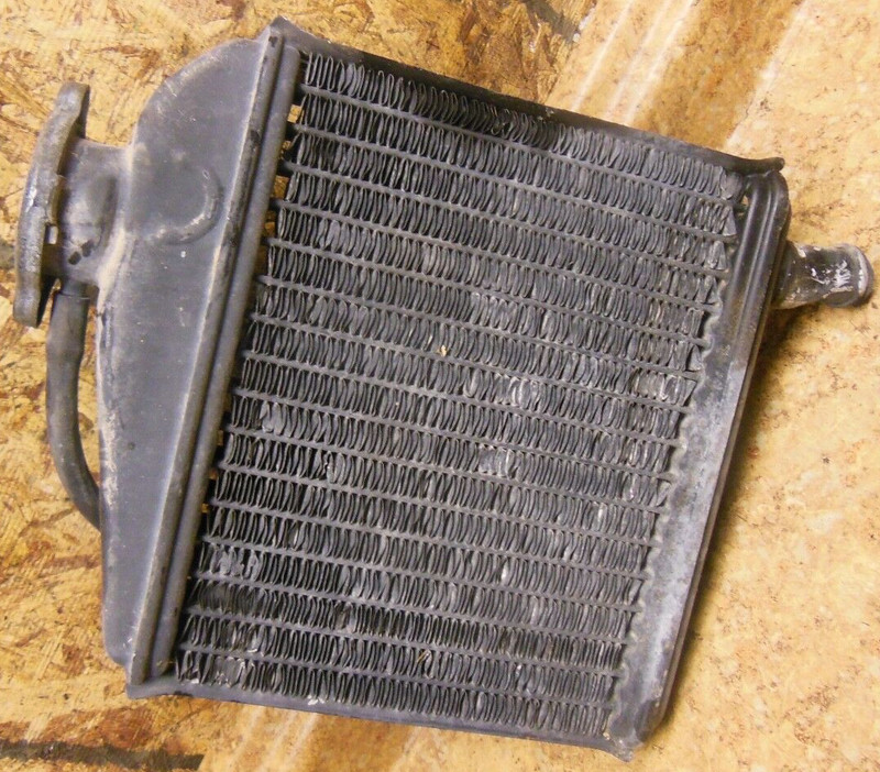 1986 Yamaha VMX540 Vmax VMX 540 Snowmobile Engine Cooling Coolant Radiator 86