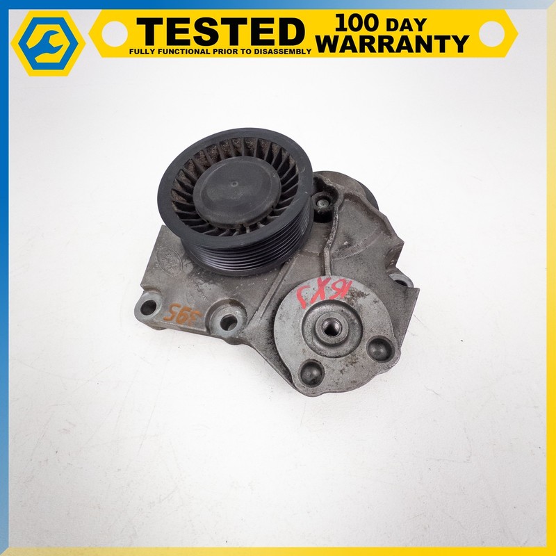 10-22 JAGUAR XJ XF L405 S/C ENGINE MOTOR DRIVE BELT TENSIONER IDLER PULLEY OEM