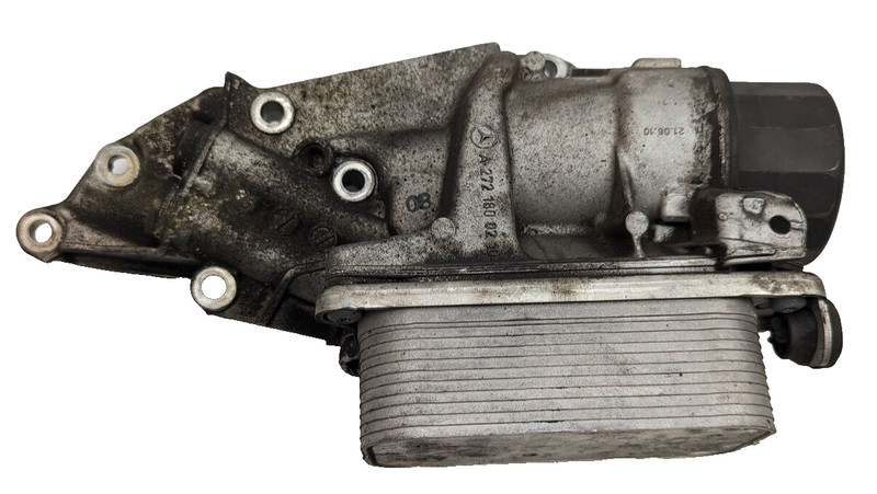 Mercedes W218 CLS550 SL550 CLK350 GL450 Oil Filter Cooler Housing 2721800210 OEM