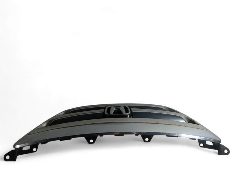 2005 2007 Honda Odyssey Front Bumper Upper Grille W Surround Trim Silver OEM