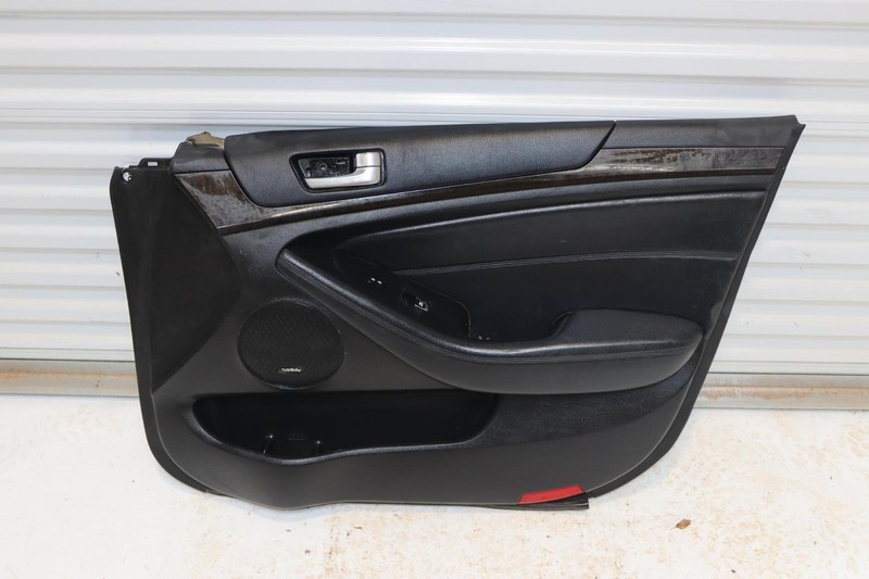 2014 KIA CADENZA FRONT RIGHT PASSENGER SIDE DOOR PANEL TRIM COVER OEM