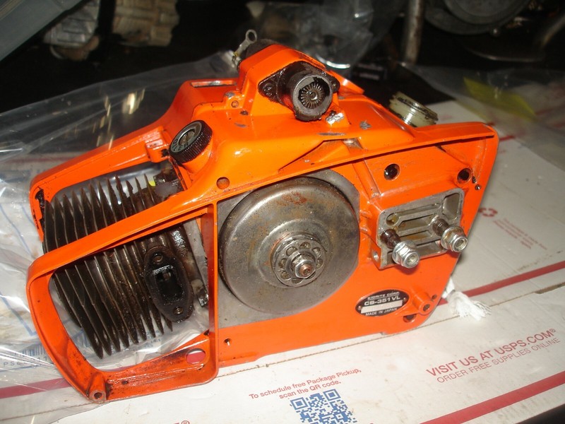 Echo cs-351vlcs351vlpower head gas oil tank clutch chainsaw part bin 418