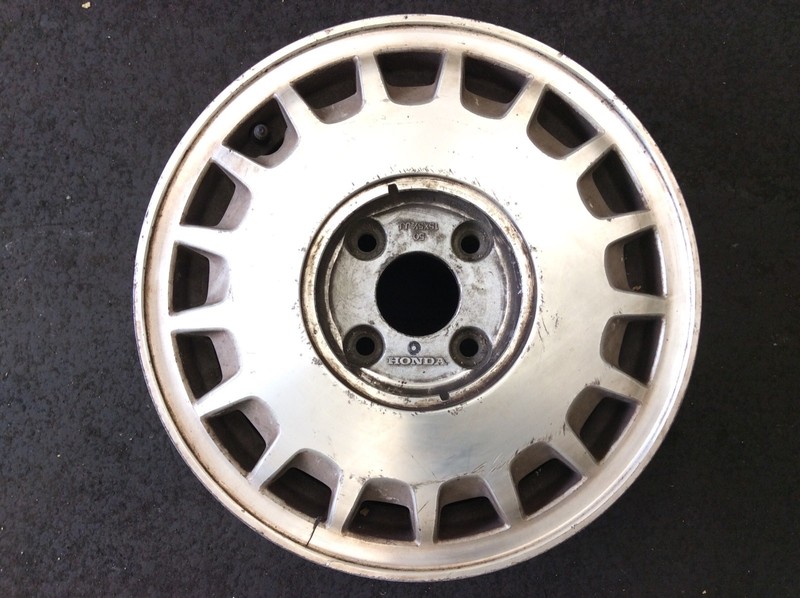 90-91 Honda Accord One Factory Alloy Wheel Rim 15x5-1/2 17 Spoke Used OEM