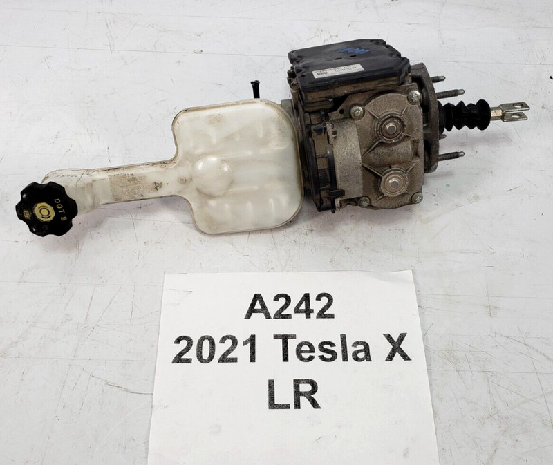 ✅16-21 OEM Tesla Model X Electromechanical Power Brake iBooster Module Reservior