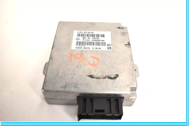 07-14 Mercedes W221 S550 CL550 Voice Language Communication Control Module OEM