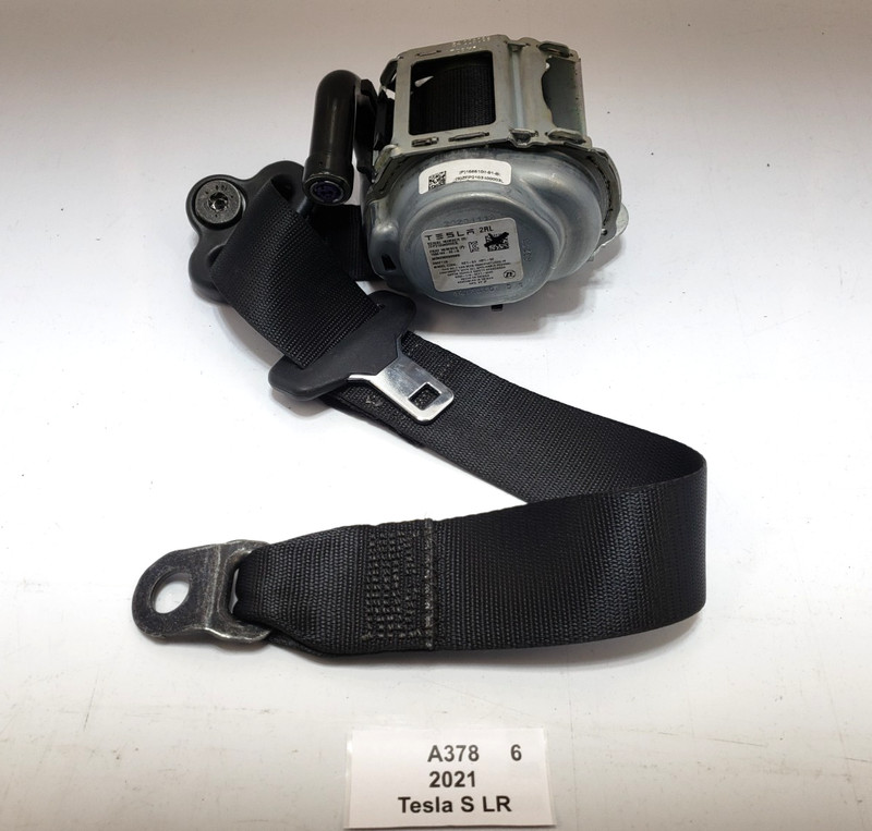 ✅ 2021-2025 OEM Tesla Model S Rear Left Driver Seatbelt Seat Belt Retractor