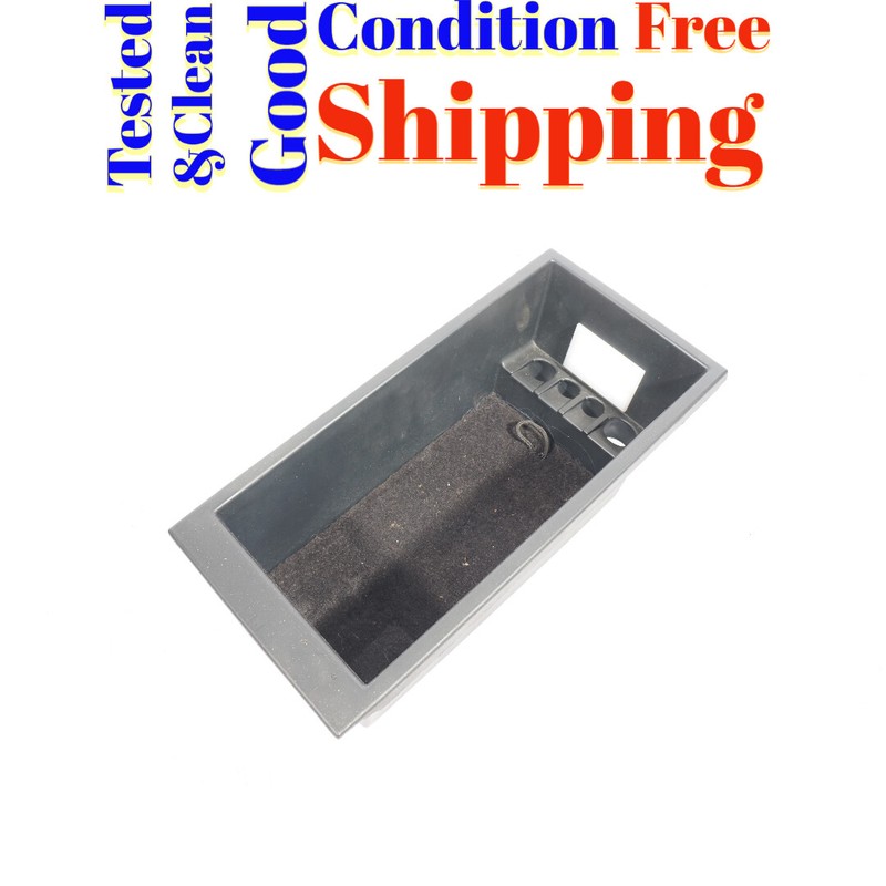 1987 - 1993 CADILLAC ALLANTE CENTER CONSOLE COMPARTMENT CUBBY W/ COIN HOLDER OEM