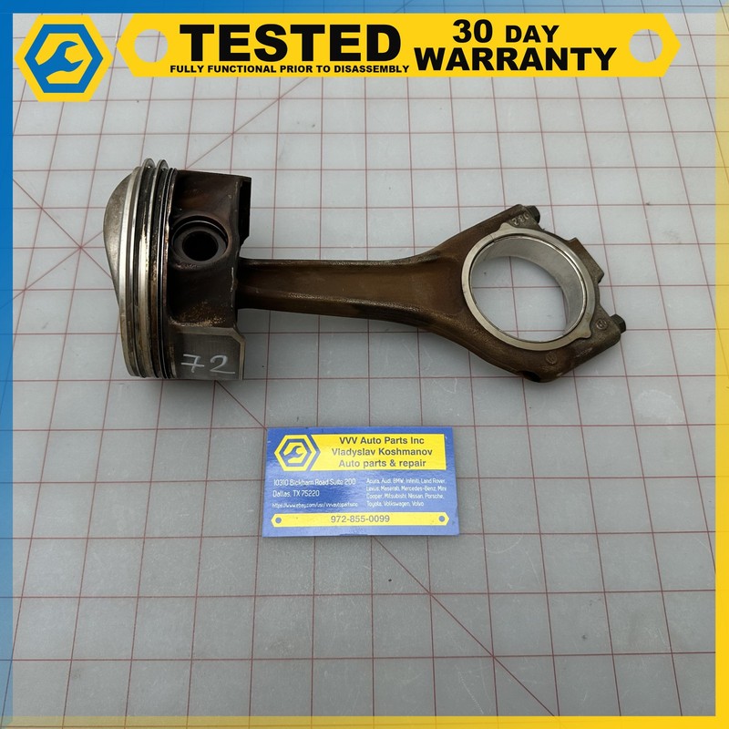 10-13 LAND ROVER LR4 engine PISTON WITH CONNECTING ROD OEM