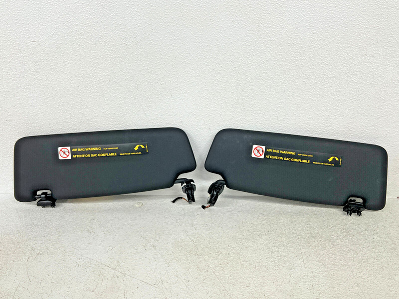 ⭐2015-2016 AUDI Q3 FRONT LEFT & RIGHT SIDE SUNVISOR SHADE PAIR SET OEM LOT2436