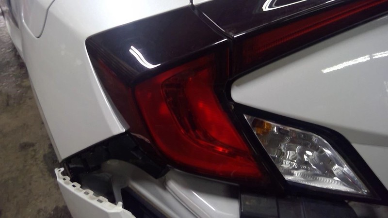 Driver Left Tail Light Coupe Quarter Mounted Fits 16-20 CIVIC 1780936