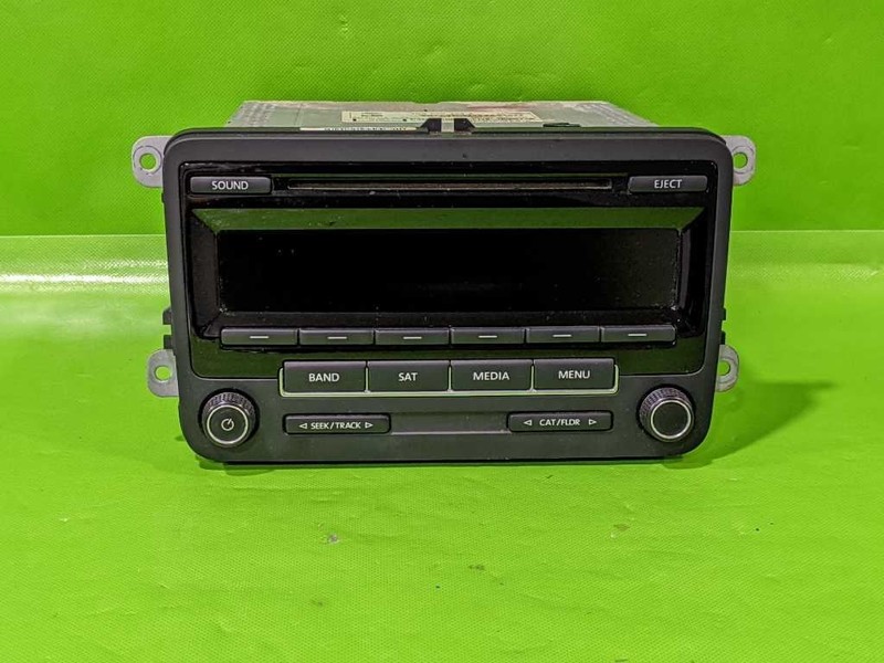 15 16 17 JETTA FACTORY RADIO RECEIVER AM FM SINGLE CD OEM 4524-3 OEM 4524-3