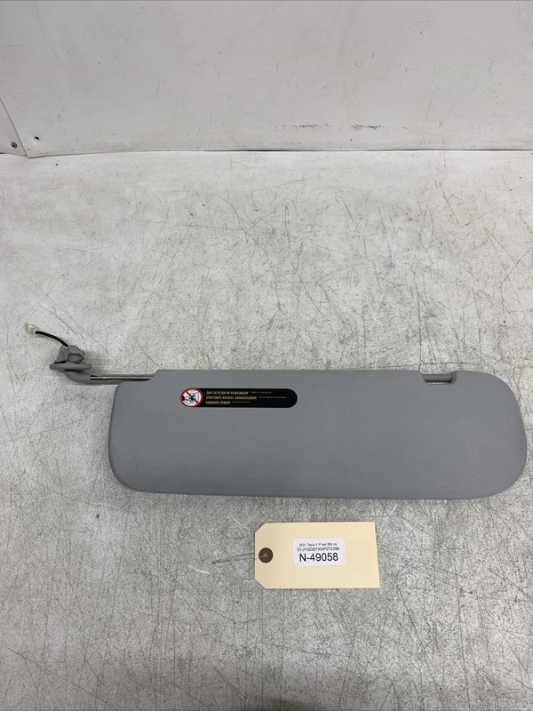 Tesla Model 3 Right Passenger Sun Visor 1490406-01-A 49058 B104