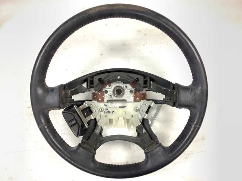 98 99 00 Accord 2DR EX V6 Steering Wheel Black Leather Used OEM