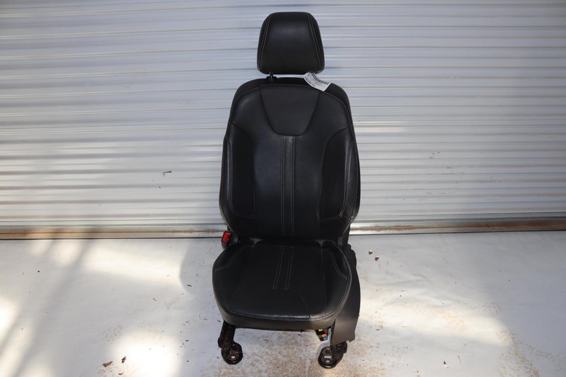 2014 FORD FOCUS HATCHBACK FRONT LEFT DRIVER SIDE SEAT LEATHER BLACK OEM