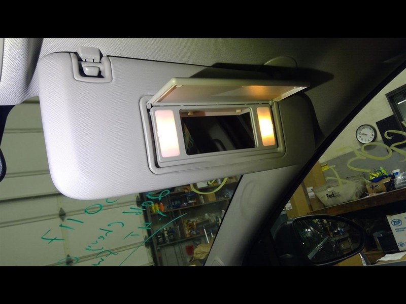 Passenger Sun Visor VIN P 4th Digit Limited Fits 11-16 CRUZE 1563231