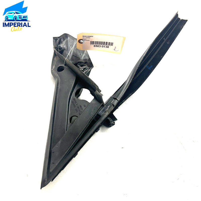 BMW M240xi F23 2017 - 2021 FRONT PASSENGER SIDE DOOR WINDOW GUIDE CHANNEL OEM