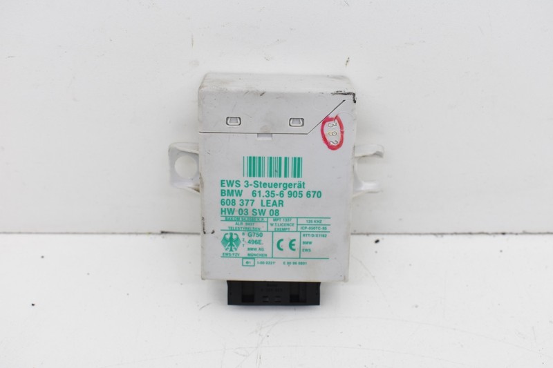 2003 MINI COOPER S R53 THEFT LOCKING COMPUTER CONTROL MODULE OEM KW32