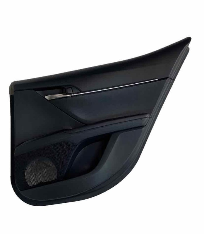 Toyota Camry door panel trim 2018 to 2021 rear right side black OEM 6763006K60C2