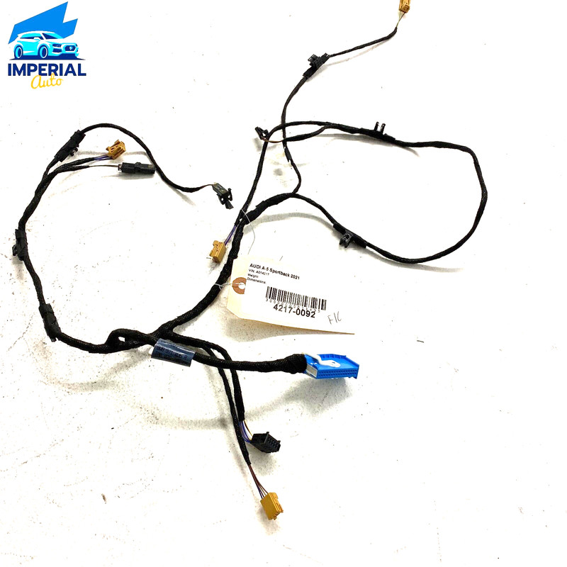AUDI 2018-2023 A5 SPORTBACK FRONT LEFT DRIVER DOOR LIGHT WIRE WIRING HARNESS OEM