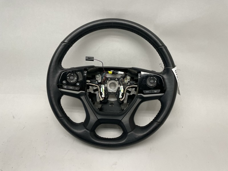 2018-2020 HONDA ODYSSEY PILOT STEERING WHEEL BLACK LEATHER OEM PADDLE SHIFTER