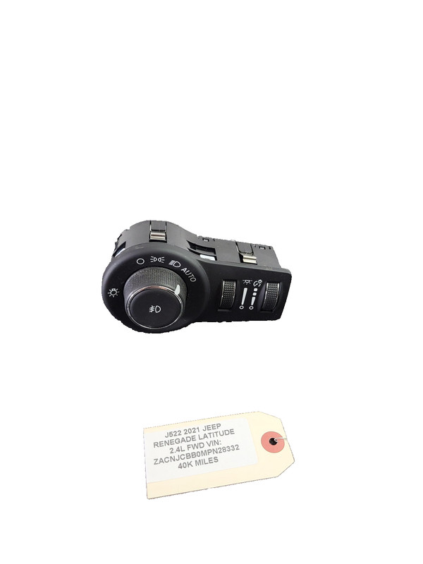 2015-2021 Jeep Renegade Headlight Headlamp Control Switch 2.4L OEM 7356583020