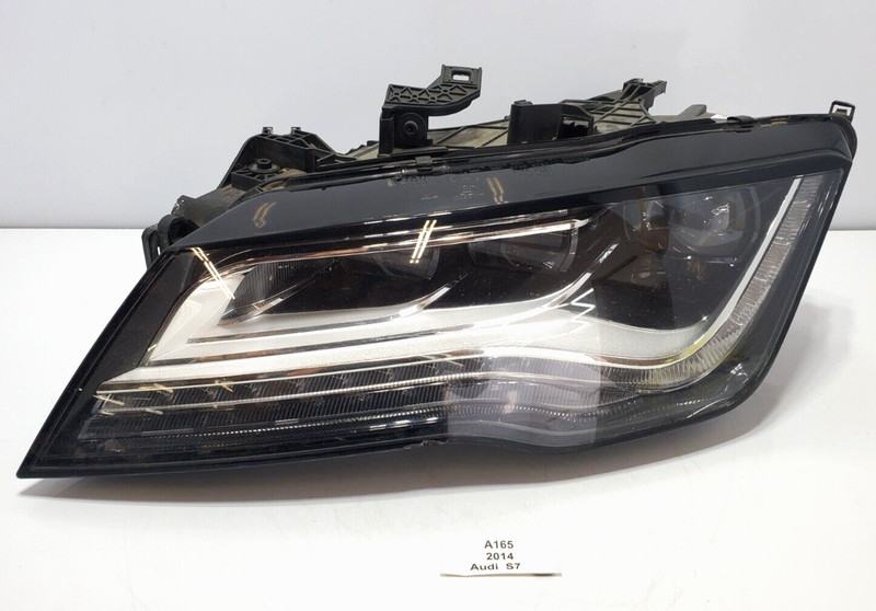 ✅ 12-15 OEM Audi A7 S7 4G8 Front Left Driver Side LED Headlight Lamp Complete