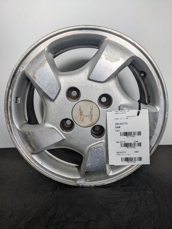 Wheel Cylinder 4 Lug 15x6 Alloy 5 Spoke Angled Fits 98-00 ACCORD 1157563