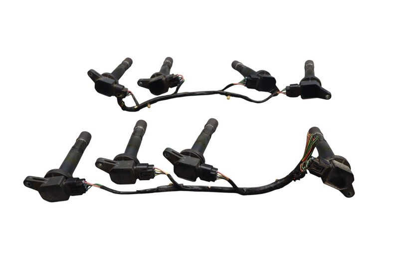 03-10 Jaguar X100 XKR XF Engine Motor Ignition Coil Set of 8 6R8312A366AA OEM