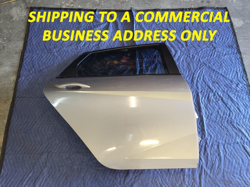 Used Oem Hyundai Right Passenger Rear Door for 2021-2023 Elantra