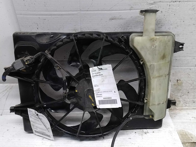 2017 Hyundai Elantra Engine Cooling Fan Motor OEM 2.0L 109K Miles Blue