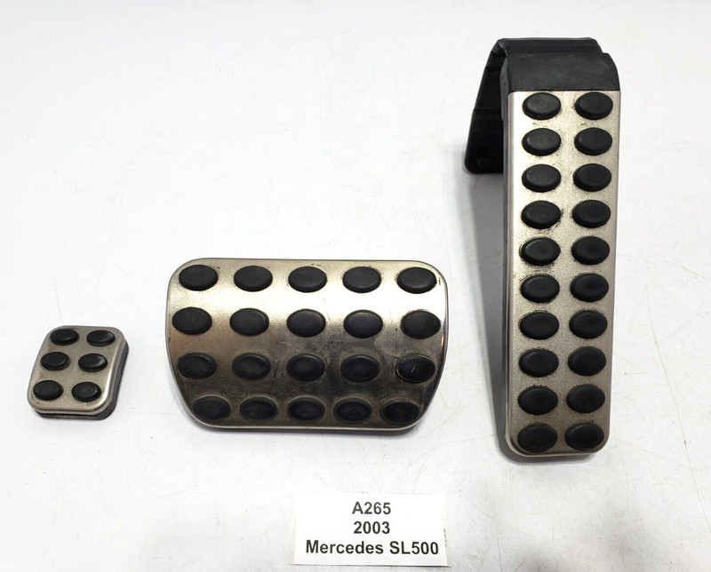 ✅ 03-09 OEM Mercedes R230 SL500 SL55 Gas Brake Pedal Accelerator SET