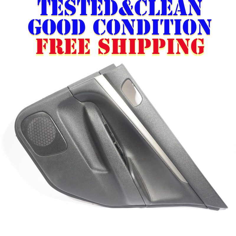 09-13 INFINITI G37 SEDAN REAR RIGHT PASSENGER SIDE DOOR PANEL TRIM OEM