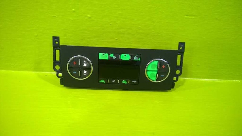 07 08 09 10 11 GMC YUKON TEMPERATURE CLIMATE CONTROL SWITCH OEM 2883-4