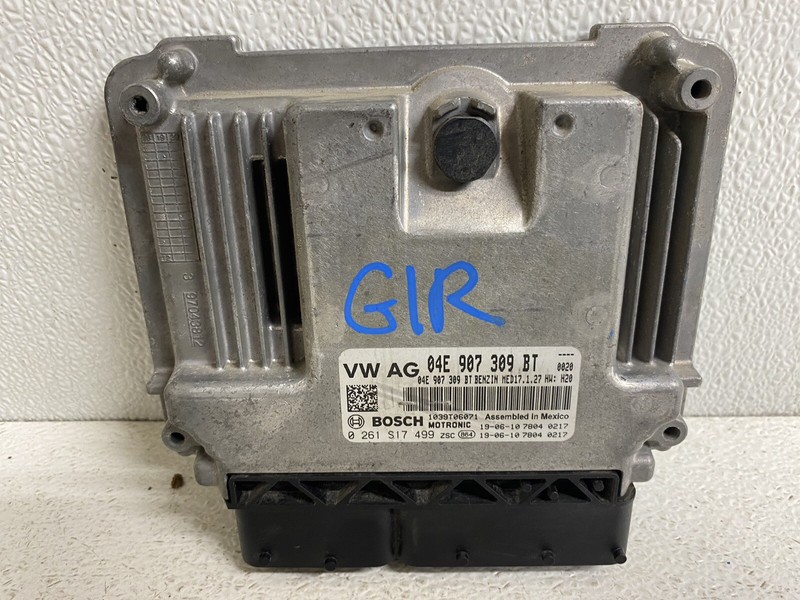 2019-2020 VW Jetta 04E 907 309 BT Engine Computer Control Module Ecu Ecm Oem