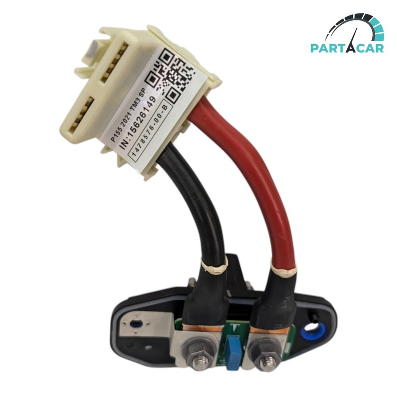 2021 2022 2023 Tesla Model 3 12V High Voltage Battery DC Cable Connector OEM