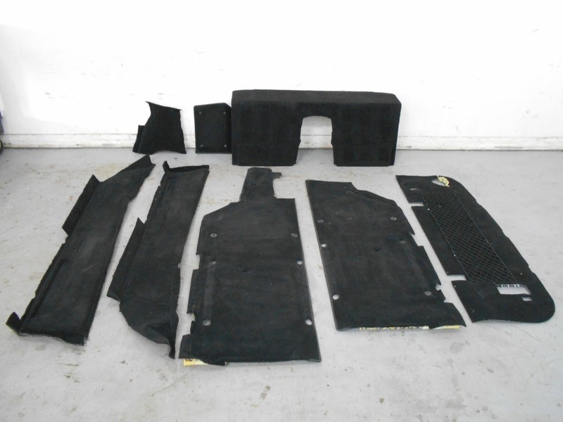 2012 Lamborghini Gallardo LP550-2 Carpet Trim Panels / Cargo Net #01960 CA3
