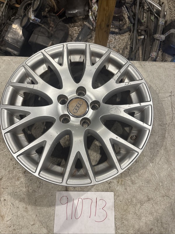 05-08 AUDI A4 2570888 Rim Wheel 17x7-1/2 Alloy 18 Spoke #2