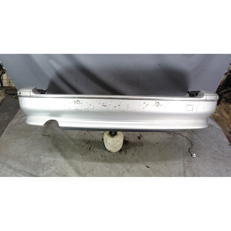 1999-2003 BMW E39 5-Series Touring Wagon Rear PDC Bumper Cover Titan Silver OEM