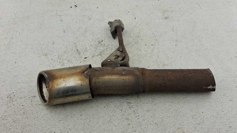 2012-2015 Volkswagen Passat 2.0L TDI Exhaust PIPE OEM END