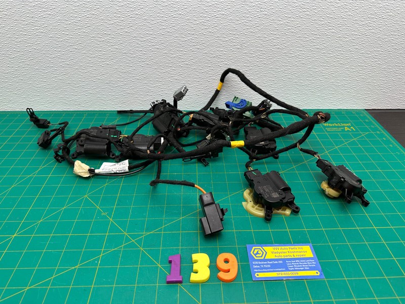 17-20 Alfa Romeo Giulia HVAC RECIRCULATED AIR FLAP SERVO MOTOR ACTUATOR SET OEM