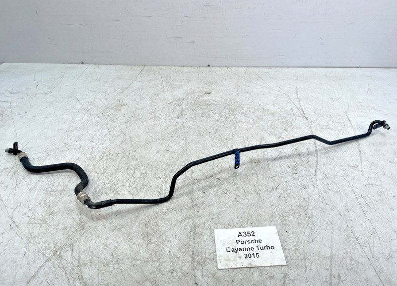 ✅ 11-18 OEM Porsche Cayenne Turbo 958 4.8L Transmission Oil Cooler Hose Pipe