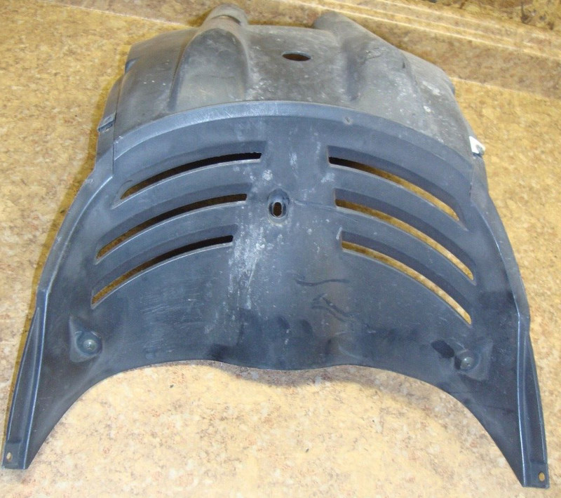 2011 Scooter Keeway Agora 50CC 50 CC Black Trim Piece Cover Panel Shroud Body 11