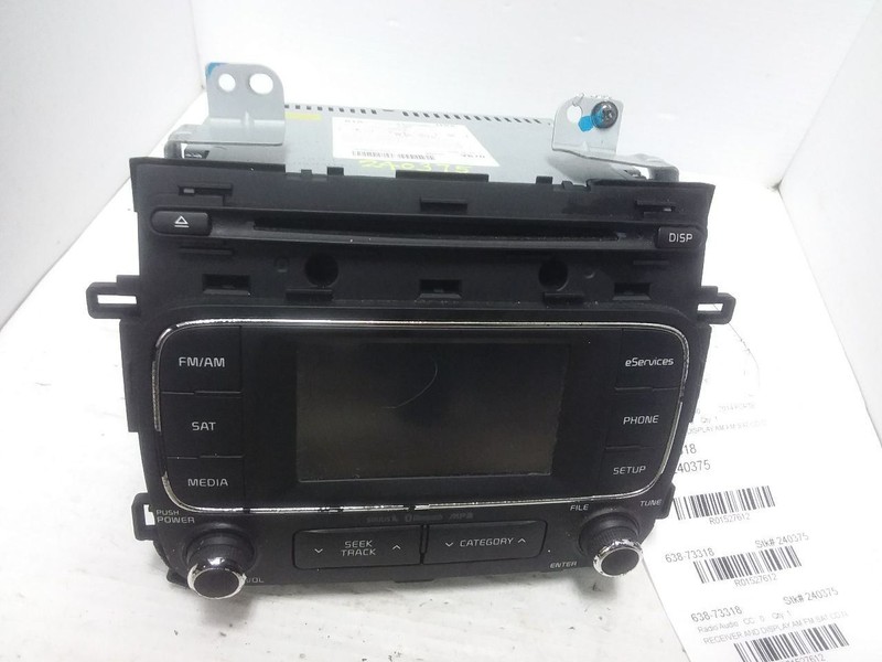 Radio Receiver And Display Hatchback Fits 14-16 FORTE 96160-A7701WK
