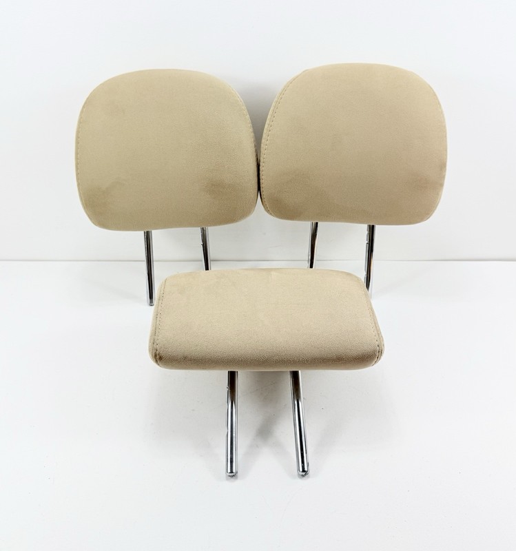 2013-2016 Nissan Pathfinder 2nd Row Back Seat Headrests (Set of 3) TAN/BEIGE OEM