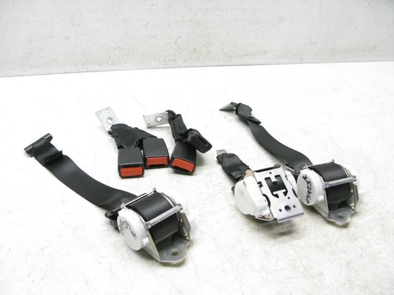 14-15 JAGUAR XF XFR XF-R SEAT BELT LAP AND SHOULDER RETRACTOR REAR SET OEM 0719A