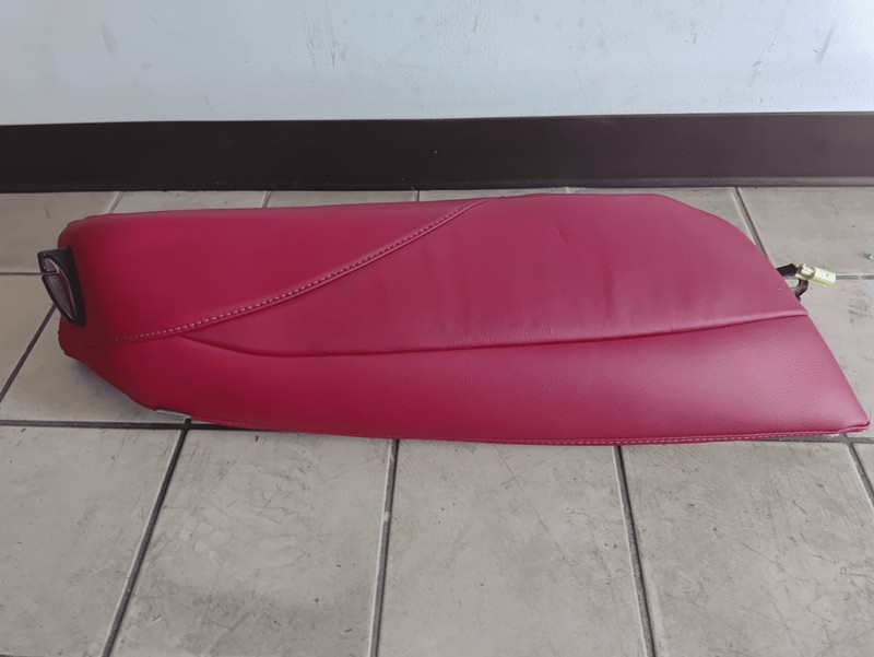 2018 TOYOTA CAMRY XSE REAR PASSENGER SIDE SEAT CUSHION BOLSTER COVER RED OEM
