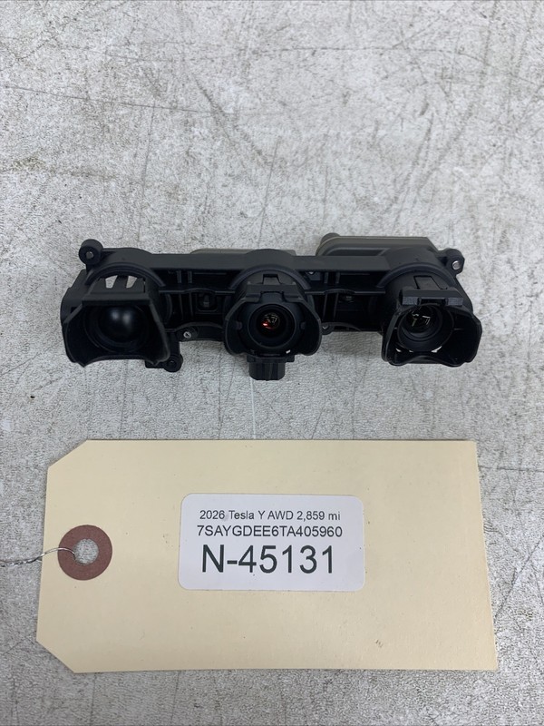 2026 Tesla Model Y Front Windshield Triple Camera 45131 B3